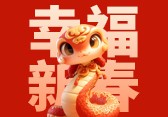 蛇年春节放假通知，19天的幸福年