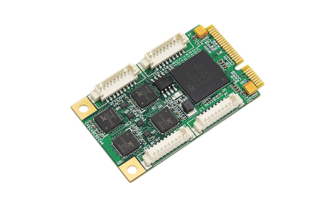 工業(yè)級(jí)迷你PCI-E轉(zhuǎn)多口串口卡_UT-7734 4口RS-232/485/422 mini PCI-E多串口卡